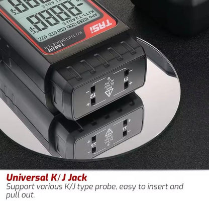 TRSI TA610A Industrial Handheld K-Type Thermocouple Thermometer, Single Channel, without Ambient Temperature