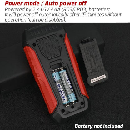 TRSI TA616B Industrial Handheld K-Type Thermocouple Thermometer, Dual Channel, Basic Version