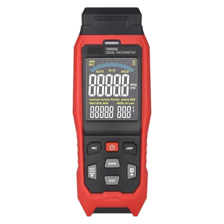 TASI Non-contact Portable Measuring Speed Meter Digital Display Laser Tachometer