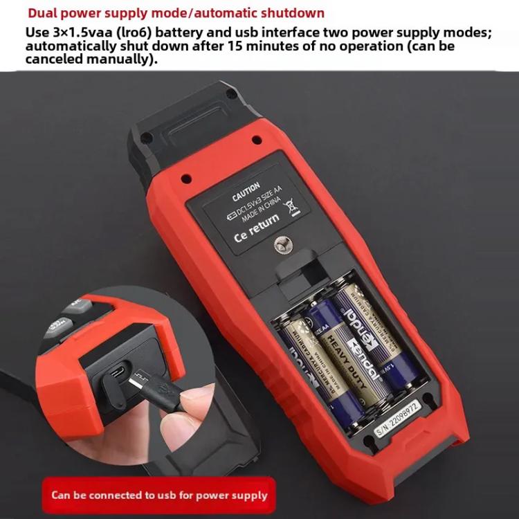TASI Non-contact Portable Measuring Speed Meter Digital Display Laser Tachometer