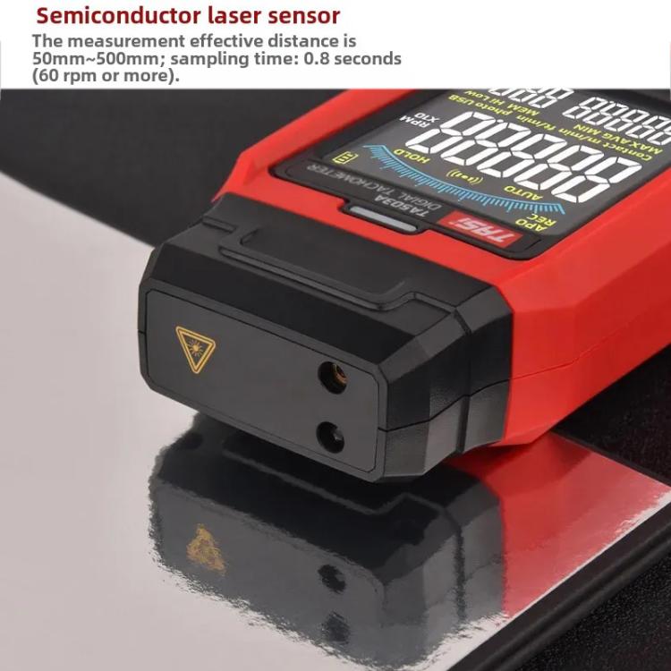 TASI Non-contact Portable Measuring Speed Meter Digital Display Laser Tachometer