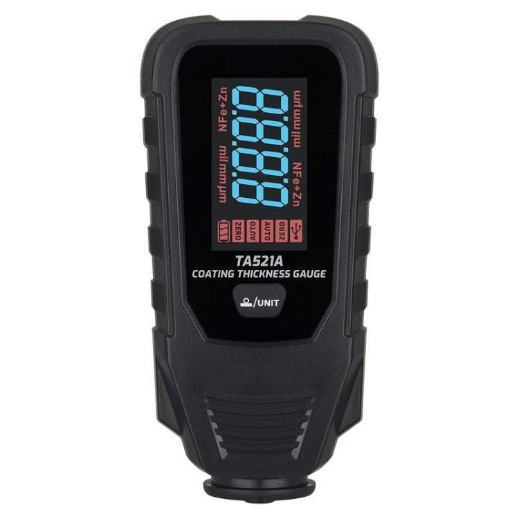TASI TA521A Car Paint Film Meter Paint Surface Tester Coating Thickness Gauge(Black)