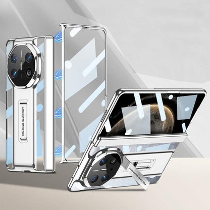 For Huawei Mate X6 GKK Integrated Magnetic Folding Supercar Phone Case(Silver)