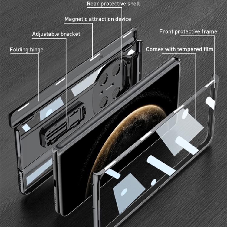 For Huawei Mate X6 GKK Integrated Magnetic Folding Supercar Phone Case(Red)