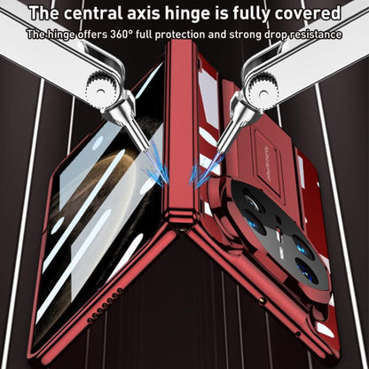 For Huawei Mate X6 GKK Integrated Magnetic Folding Supercar Phone Case(Red)