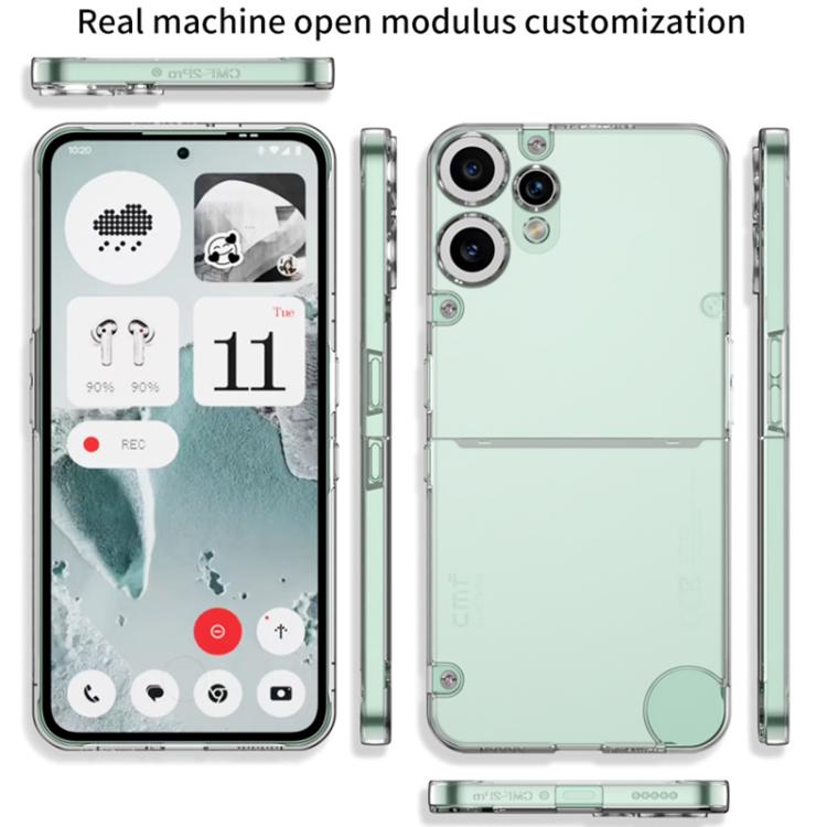 For Nothing CMF Phone 2 Pro GKK Skin Feel Matte Translucent Phone Case(Grey)