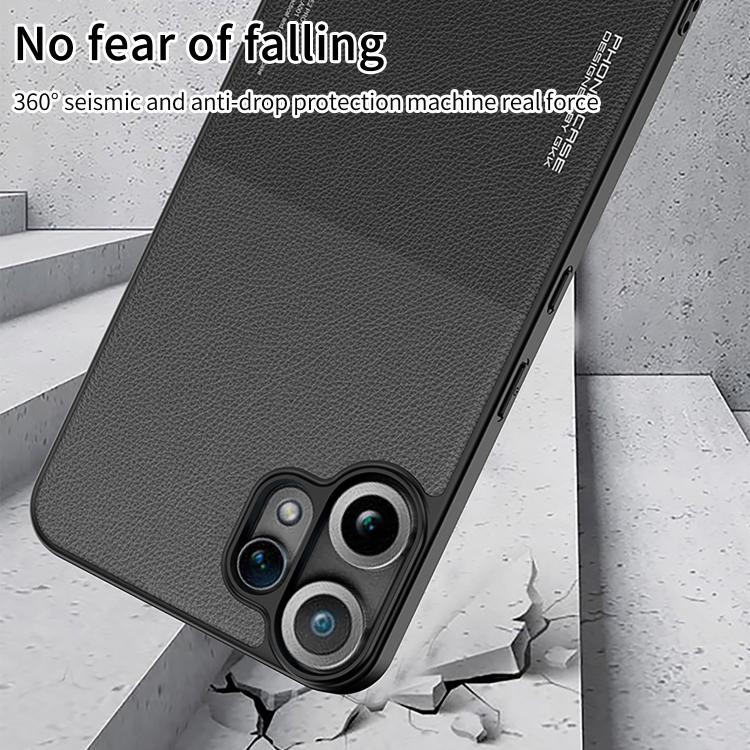 Pour l'étui de téléphone en cuir GKK Skin Feel pour Nothing CMF Phone 2 Pro (Rouge Orange)
