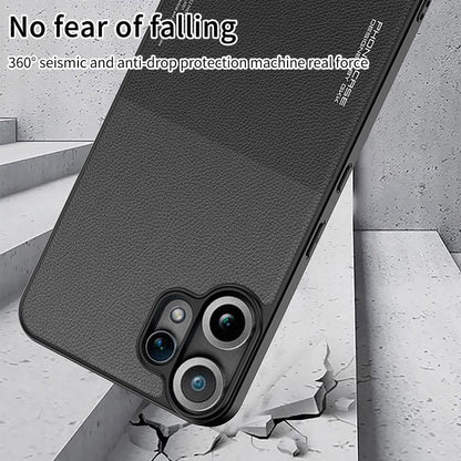 Pour l'étui de téléphone en cuir GKK Skin Feel pour Nothing CMF Phone 2 Pro (Rouge Orange)