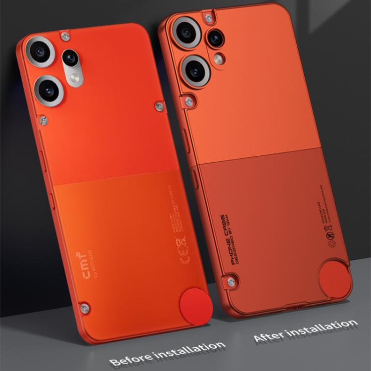 For Nothing CMF Phone 2 Pro GKK Mortise-Tenon Connection Contrast Color Shockproof Phone Case(Blue)