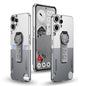 For Nothing CMF Phone 2 Pro GKK Mortise-Tenon Connection Contrast Color Phone Case with Ring Wrist Strap(White Grey)