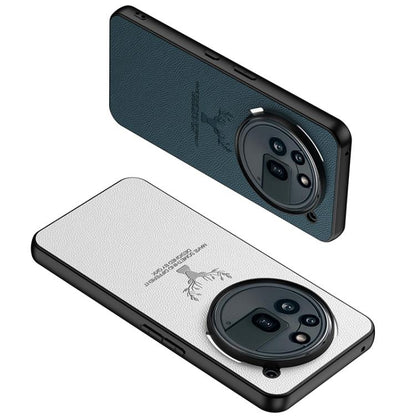 For Nothing Phone 3a Pro GKK Skin Feel Leather Elk Phone Case(Carbon Fiber)