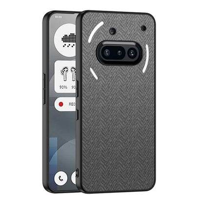 Pour coque de téléphone en cuir/nylon GKK Skin Feel pour Nothing Phone 3a (gris)
