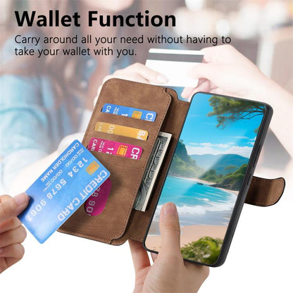 For Nothing Phone 3a CaseNeo MagSafe RFID Anti-theft Retro Leather Phone Case(Brown)