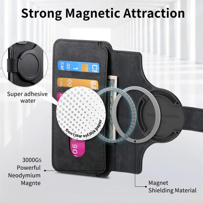 For Nothing Phone 3a Pro CaseNeo MagSafe RFID Anti-theft Retro Leather Phone Case(Black)
