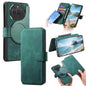 Pour Nothing Phone 3a Pro CoqueCoque de téléphone rétro en cuir anti-vol RFID Neo MagSafe (Vert)