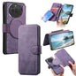 Pour Étui Nothing Phone 3a ProCoque de téléphone rétro en cuir anti-vol RFID MagSafe Neo (violet)