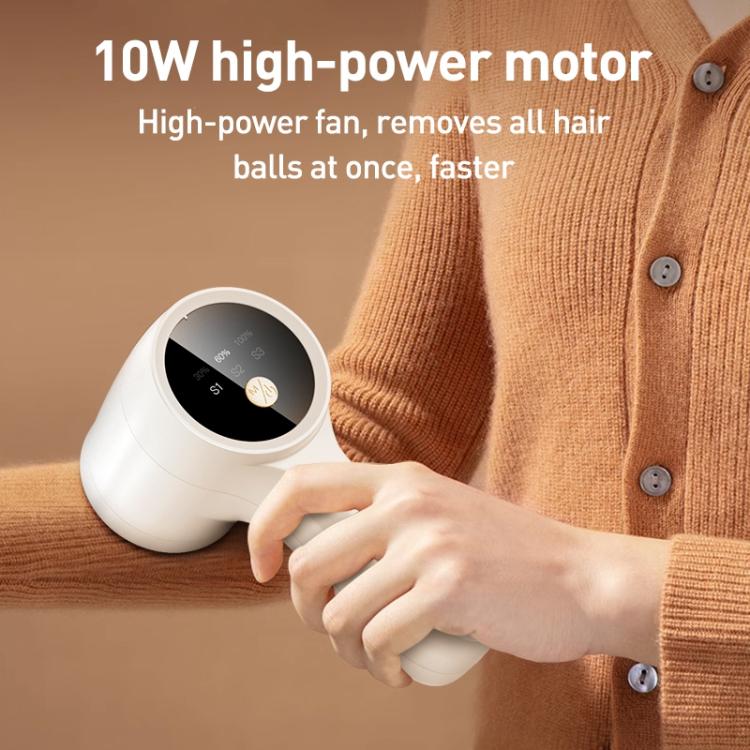 Yesido EC19 Smart Digital Display Single Head Hair Ball Trimmer(Beige)