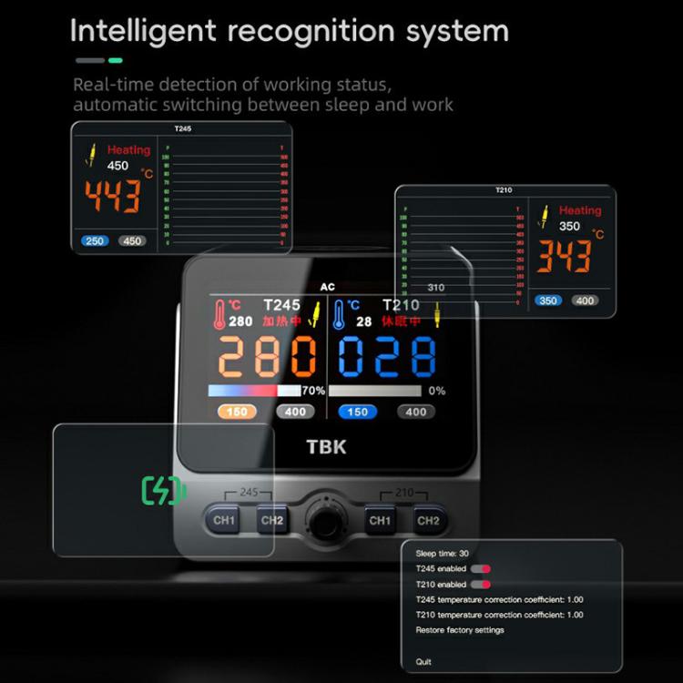 Station de soudage intelligente double poste TBK 310, Fiche : Prise australienne