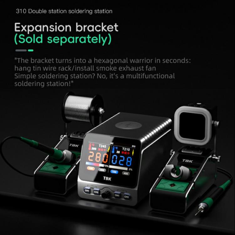 TBK 310 Intelligent Double-station Soldering Station, Plug:EU Plug