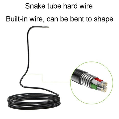 TESLONG NTS500 Industrial Pipeline Endoscope with 5 inch HD Screen, Model:5.5mm Single Lens / 3m