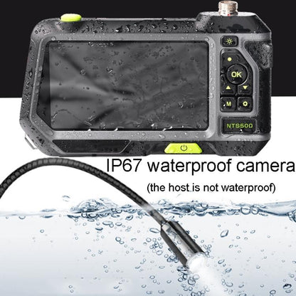 TESLONG NTS500 Industrial Pipeline Endoscope with 5 inch HD Screen, Model:5.5mm Single Lens / 3m