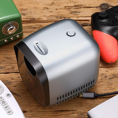 VIVIBRIGHT L1 Basic 480x240P 60ANSI LCD + LED Smart Projector, UK Plug(Silver)