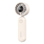 USAMS ZB352 Digital Display Folding Handheld Mini Fan(Beige)