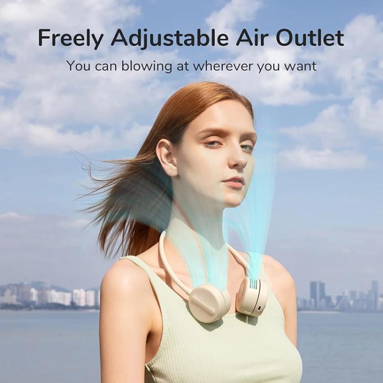 JisuLife FA25 Outdoor Sports Portable Neck Fan Life1(Green)