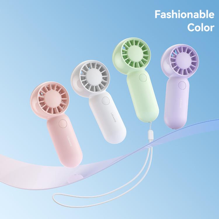 USAMS ZB354 Handheld Mini Pocket Fan(Pink)