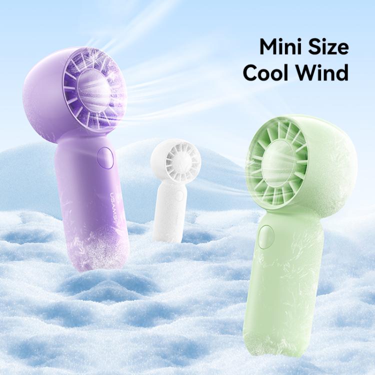 USAMS ZB354 Handheld Mini Pocket Fan(Pink)
