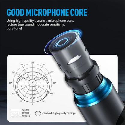 DEBRA UX-400 UHF Wireless Rechargeable Microphone System 4-in-1(US Plug)