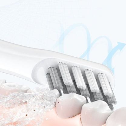 2 PCS / Set Original Xiaomi Youpin SO WHITE Waterproof Acoustic Wave Electric Toothbrush Replaced Head for HC0196