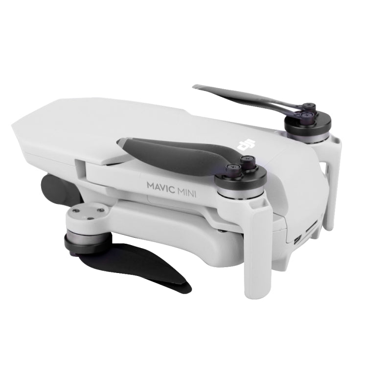 Sunnylife Dust-proof Waterproof Aluminum Alloy Motor Cover for DJI Mini 3 Pro/Mavic Mini/Mini SE(Black)