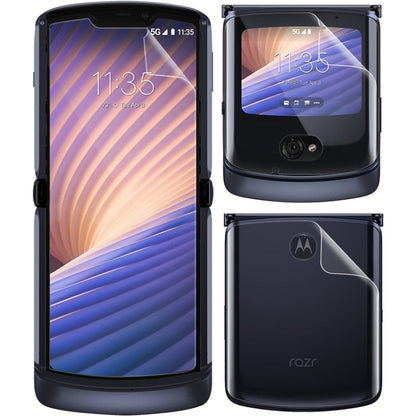 For Motorola Razr 5G IMAK Hydrogel Film III Full Coverage Screen + Back Cover Protector