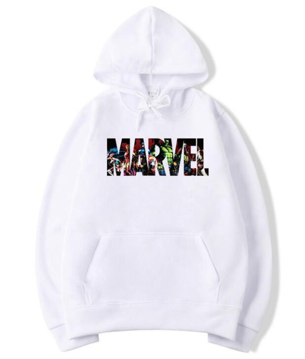 Men's Marvel Print Hoodie