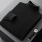 Pull homme à col montant