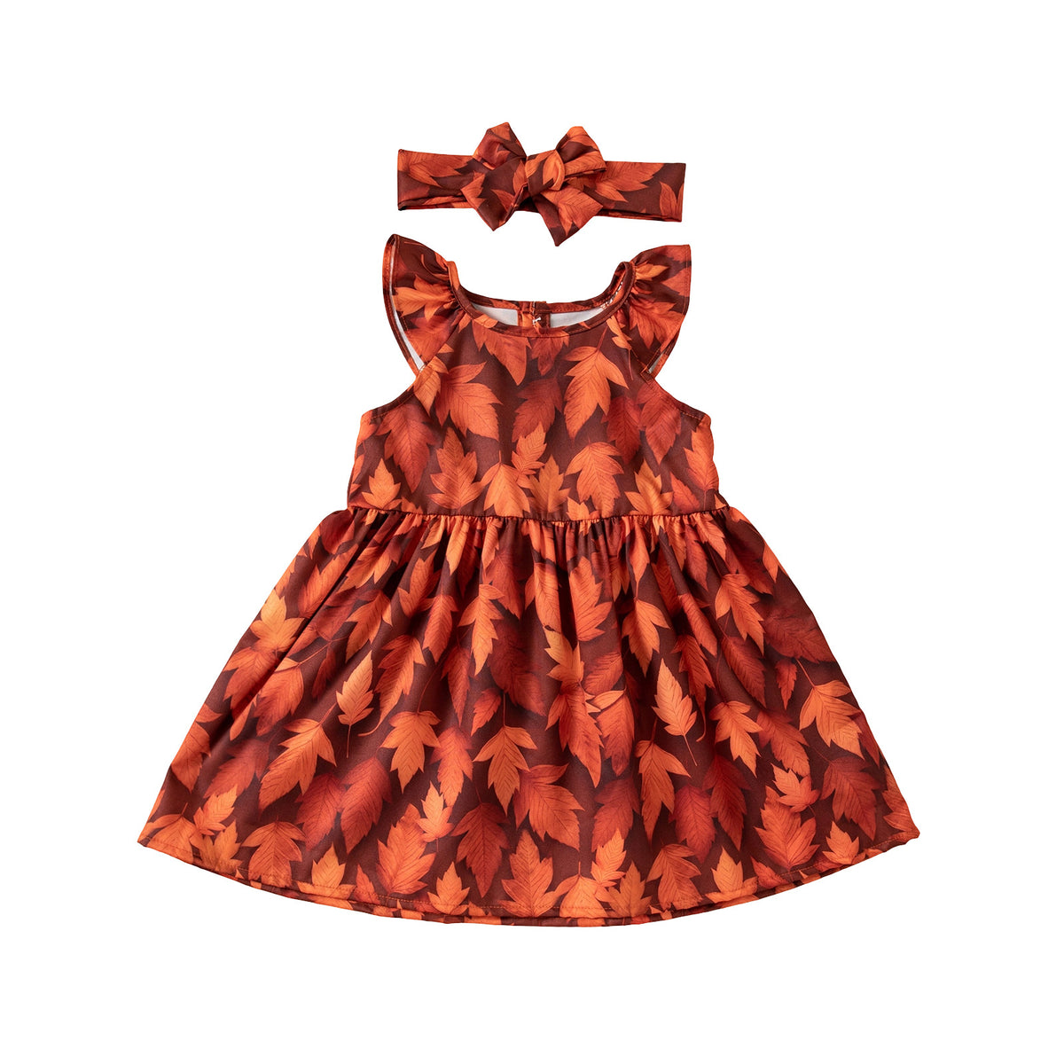 Kids Party Printed Princess Dress for Halloween Festival