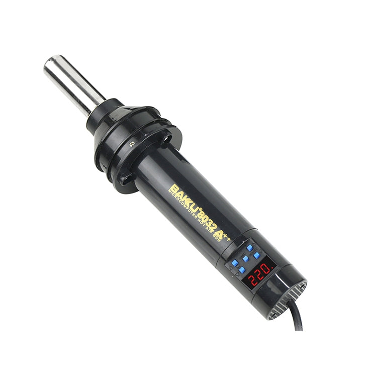 Pistolet à air chaud BAKU BK-8032A++ AC 220V 450W avec affichage LED, prise UE
