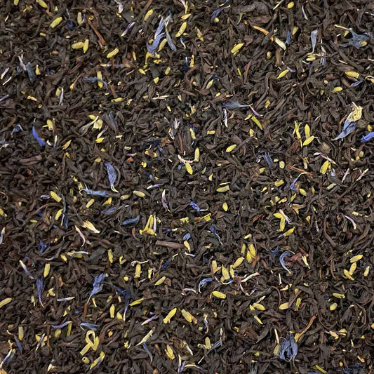 Earl Grey Loose Leaf Black Tea - Reserve with Cornflowers