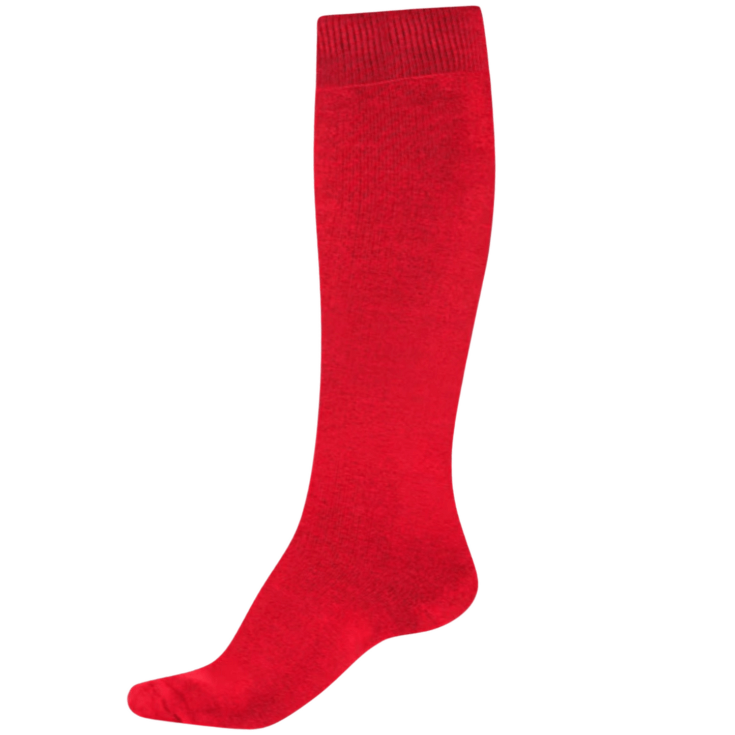 Knee-High Bamboo Thermal Socks -  Wellington Boots Socks Organic Thermal - Red