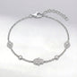 Eina Hamsa Hand & Evil Eye Bracelet | Silver