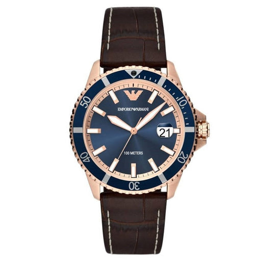 Montre de plongée Emporio Armani AR11556 homme or rose