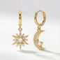 Esmae Moon & Star Earrings | 14K Gold Plated