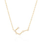 Esphyr Constellation Zodiac Necklace | 18K Gold Plated
