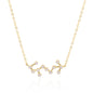 Esphyr Constellation Zodiac Necklace | 18K Gold Plated