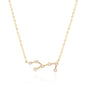 Esphyr Constellation Zodiac Necklace | 18K Gold Plated