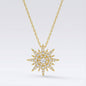 Estella Starburst Necklace | 18k Gold Plated