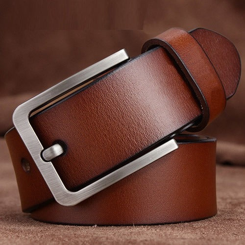 Men's genuine leather belt