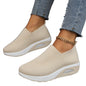 Women's Air Cushion Sneakers - Breathable Fly-Woven