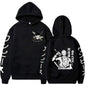 Blade Flame Pillar casual pullover hoodie